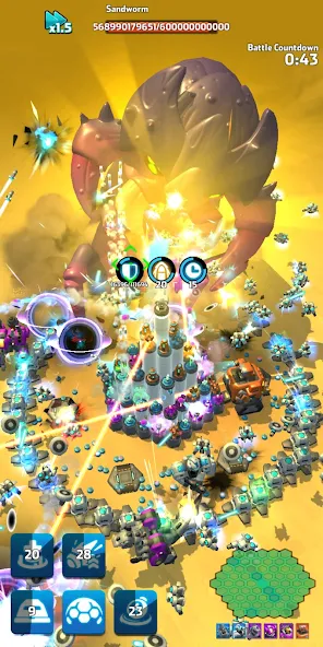 Mega Tower - Casual TD Game screenshot 1
