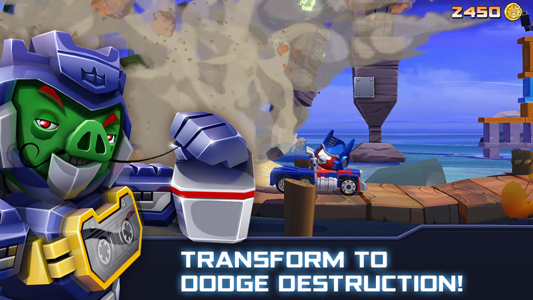 Angry Birds Transformers screenshot 4