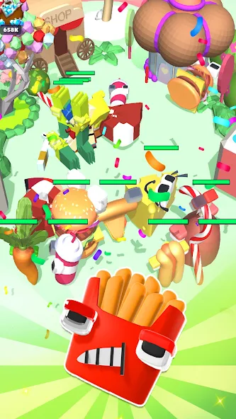 Alphabet Food Battle Playtime screenshot 6