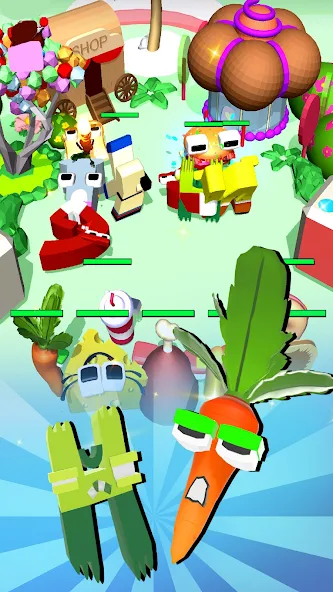 Alphabet Food Battle Playtime screenshot 4