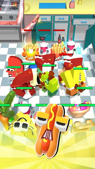 Alphabet Food Battle Playtime screenshot 3