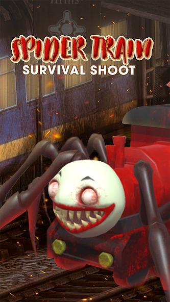 Spider Train: Survival Shoot screenshot 1