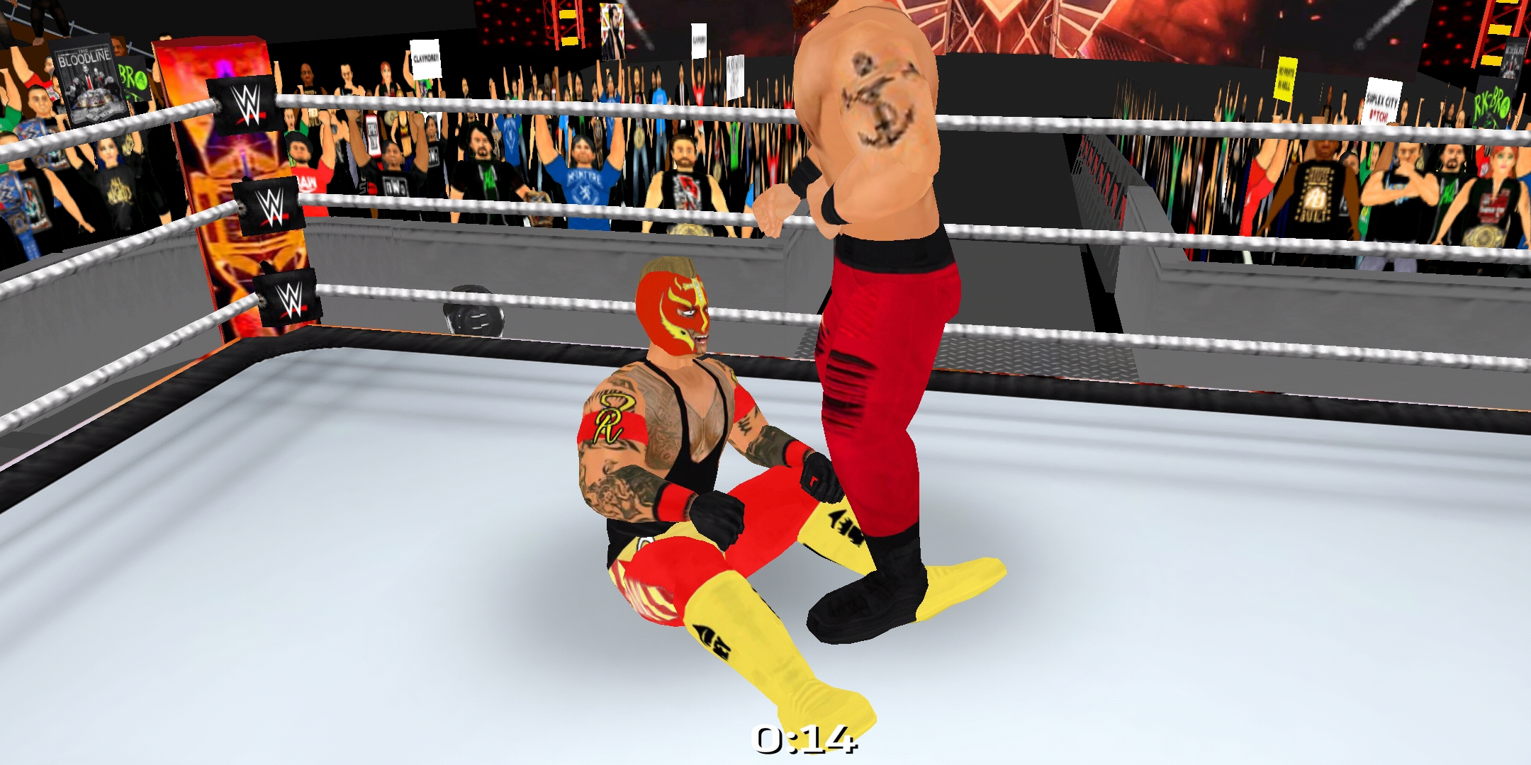  WR3D 2K24: WWE Wrestling Mod screenshot 5