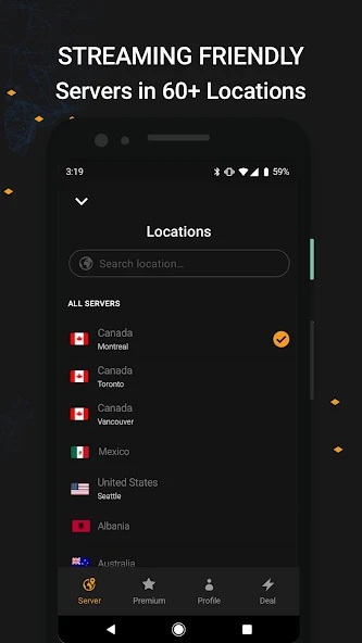VPNhub: Unlimited & Secure screenshot 4