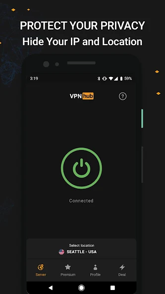 VPNhub: Unlimited & Secure screenshot 2
