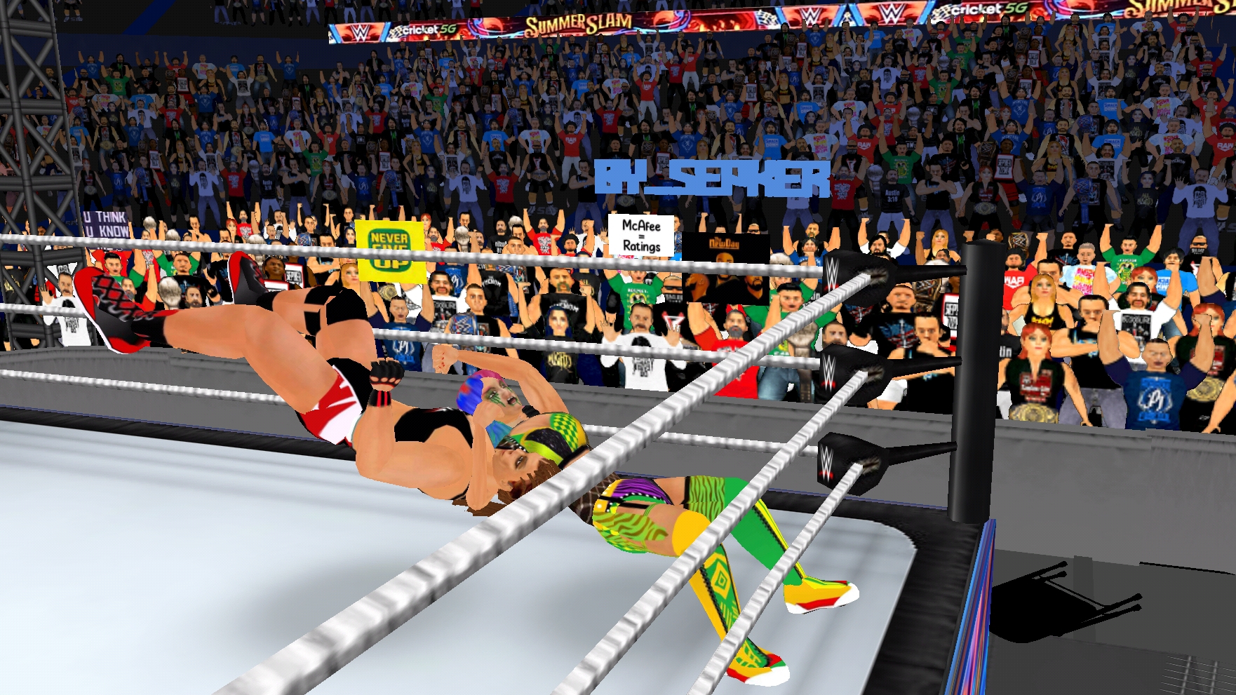 WR3D 2K22 (WWE 2K22) screenshot 3