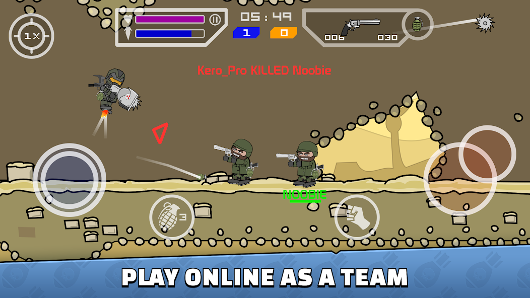 Mini Militia - Doodle Army 2 screenshot 6