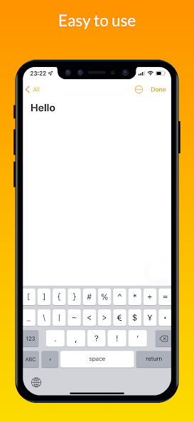 Keyboard iOS 16 screenshot 2