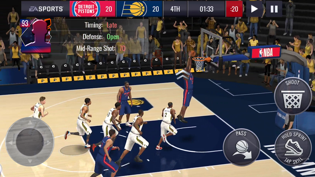 NBA LIVE Mobile Basketball screenshot 4