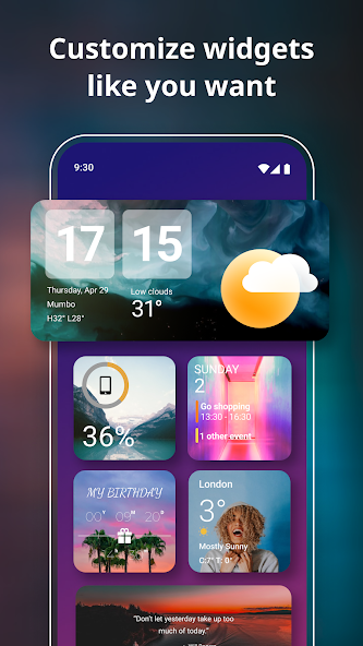 Widgets iOS 17 - Color Widgets screenshot 4