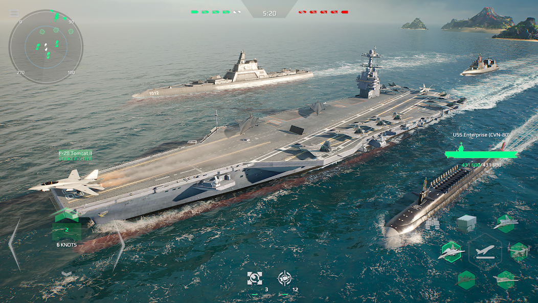 Modern Warships: Naval Battles screenshot 1